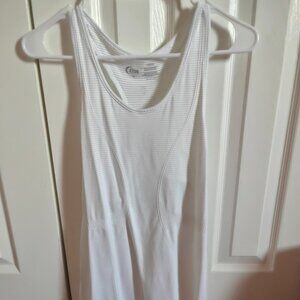 Zyia White Copper Charged Tank